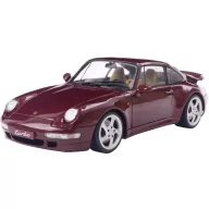 Solido Porsche 911 (993) Turbo 1997 rot 1:18 Autómodell