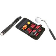   TOOLCRAFT Ellenőrző készlet Egyeneshornyú, Külső kerek hatlap (TX), Kereszthornyú Phillips, Kereszthornyú Pozidriv Elektronika- és finommechanika,