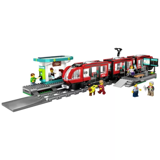 LEGO® CITY 60423 Villamos megállóval