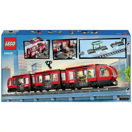 LEGO® CITY 60423 Villamos megállóval