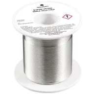   TOOLCRAFT TO-9503313 Forrasztóón, ólommentes Tekercs Sn95,5Ag3,9Cu0,6 ROL1 100 g 1 mm