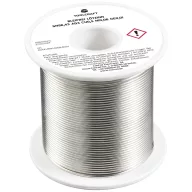   TOOLCRAFT TO-9503340 Forrasztóón, ólommentes Tekercs Sn96,43Ag3Cu0,5Ni0,06Ge0,01 ROL1 250 g 1.2 mm