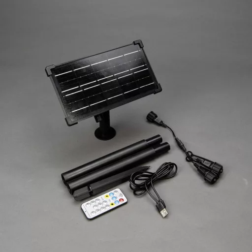 Konstsmide 3785-000 Szolár akkubox Fekete