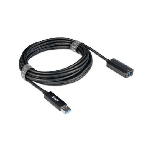 club3D USB kábel USB 3.2 Gen1 RJ45 dugó 5.00 m Fekete CAC-1411