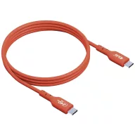   club3D USB C kábel USB 2.0 USB-C® dugó 4.00 m Narancs CAC-1515