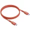 club3D USB C kábel USB 2.0 USB-C® dugó 4.00 m Narancs CAC-1515