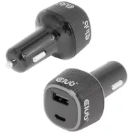   club3D CAC-1922 USB-s töltőkészülék 63 W 1x USB-A, 1x USB-C® Fekete Beltér