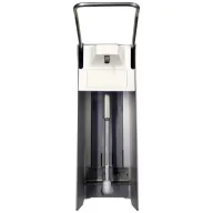   DERMAPURGE EURO-Pumpspendersystem 500 ml ALLPAX 142111 Szappanadagoló 500 ml Ezüst