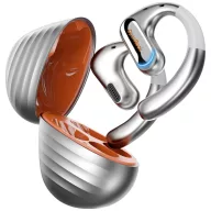   OneOdio OpenRock Pro T1 Sport Ear Free fejhallgató Bluetooth® Stereo Ezüst Töltőtok, Fülkengyel, Vízálló
