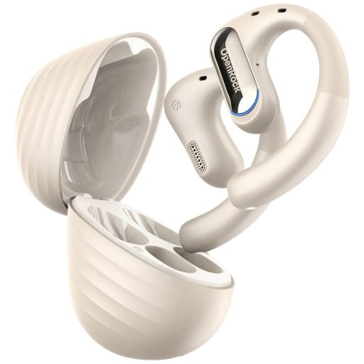 OneOdio OpenRock Pro T1 Sport Ear Free fejhallgató Bluetooth® Stereo Bézs Töltőtok, Fülkengyel, Vízálló
