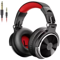   OneOdio Pro-10 Over Ear fejhallgató Vezetékes Stereo Fekete, Piros High-Resolution audio Összehajtható, Forgatható fülkagyló DJ