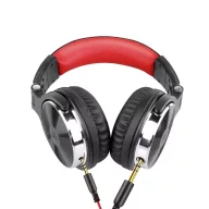   OneOdio Pro-10 Over Ear fejhallgató Vezetékes Stereo Fekete, Piros High-Resolution audio Összehajtható, Forgatható fülkagyló DJ
