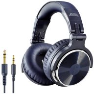   OneOdio Pro-10 DJ Over Ear fejhallgató Vezetékes Stereo Kék High-Resolution audio Összehajtható, Forgatható fülkagyló