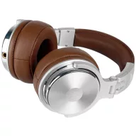   OneOdio Pro-40 Over Ear fejhallgató Vezetékes Stereo Ezüst, Barna High-Resolution audio Összehajtható, Forgatható fülkagyló DJ