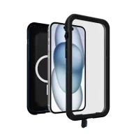   Otterbox Fre MagSafe Case Cover Apple iPhone 15 Plus Fekete Víztömör, MagSafe kompatibilis, Ütésálló 77-95536