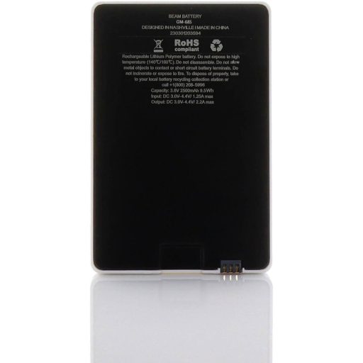 Beam Mobile Tartalék akkumulátor iPhone 14, 13, 12/12 Pro Bulk 2500 mAh Bulk/OEM