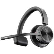   HP Poly Voyager 4310 USB-C Headset +BT700 Dongle On Ear headset Bluetooth® Mono Fekete Noise Cancelling Hangerő szabályozás, Mikrofon némítás Számítógép