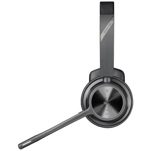 HP Poly Voyager 4310 USB-C Headset +BT700 Dongle On Ear headset Bluetooth® Mono Fekete Noise Cancelling Hangerő szabályozás, Mikrofon némítás Számítógép