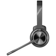   HP Poly Voyager 4310 USB-A Headset +BT700 Dongle On Ear headset Bluetooth® Mono Fekete Noise Cancelling Hangerő szabályozás, Mikrofon némítás Számítógép