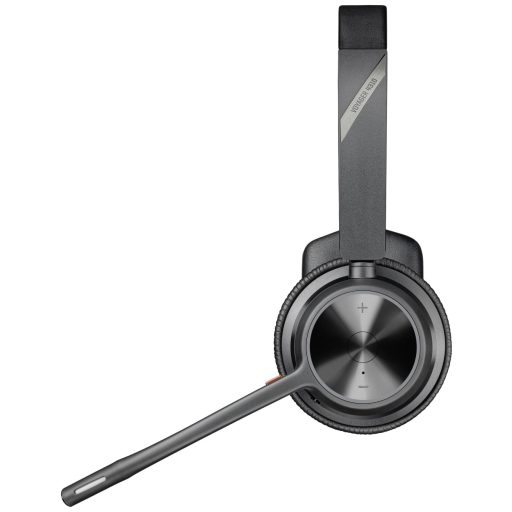 HP Poly Voyager 4310 USB-A Headset +BT700 Dongle On Ear headset Bluetooth® Mono Fekete Noise Cancelling Hangerő szabályozás, Mikrofon némítás Számítógép