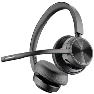   HP Poly Voyager 4320 USB-A Headset +BT700 Dongle On Ear headset Bluetooth® Stereo Fekete Hangerő szabályozás, Mikrofon némítás Számítógép