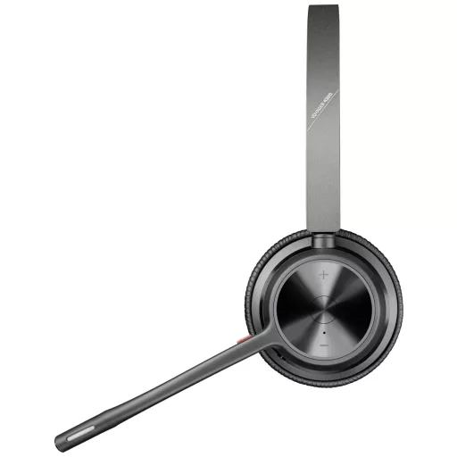 HP Poly Voyager 4320 USB-A Headset +BT700 Dongle On Ear headset Bluetooth® Stereo Fekete Hangerő szabályozás, Mikrofon némítás Számítógép