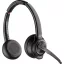 HP Poly Savi 8220 Stereo DECT 1880-1900 On Ear headset DECT Stereo Fekete Hangerő szabályozás, Mikrofon némítás Számítógép