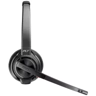   HP Poly Savi 8220 Stereo DECT 1880-1900 On Ear headset DECT Stereo Fekete Hangerő szabályozás, Mikrofon némítás Számítógép