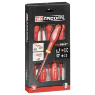 Facom Csavarhúzó készlet Villanyszerelő 5 részes
