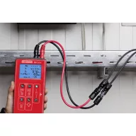   Fotovoltaikus telepítési teszter készlet, Benning PV 1-1+ SET