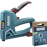   Novus Tools 030-0461 Kézi tűzőgép Kapocs típus 37-es típus, 53-as típus Kapocs hosszúság 6 - 14 mm