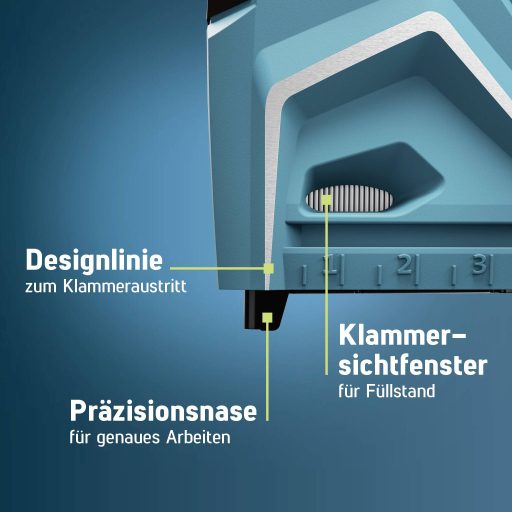 Novus Tools 030-0462 Kézi tűzőgép Kapocs típus 11-es típus, 53F típus Kapocs hosszúság 6 - 14 mm