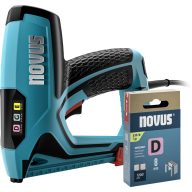   Novus Tools 031-0370 Elektromos tűzőgép Kapocs típus 11-es típus, 53F típus Kapocs hosszúság 6 - 14 mm