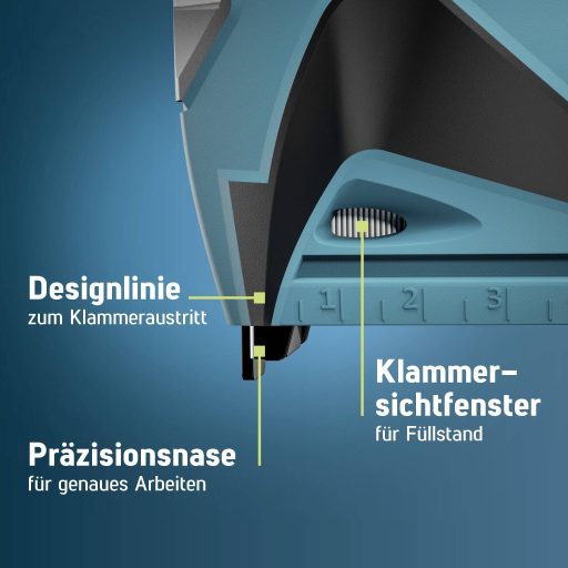 Novus Tools 031-0370 Elektromos tűzőgép Kapocs típus 11-es típus, 53F típus Kapocs hosszúság 6 - 14 mm