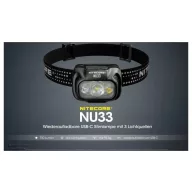   NiteCore NU33 LED Fejlámpa Akkuról üzemeltetett 200 lm 147 óra NC-NU33