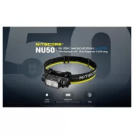   NiteCore NU50 LED Fejlámpa Akkuról üzemeltetett 1400 lm NC-NU50