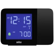   Braun BC15B-DCF Rádiójel vezérlésű Ébresztőóra Fekete