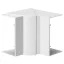 Hager BR651304H9016 Belső sarok (Sz x Mé) 130 mm x 68 mm Fehér 1 db