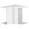 Hager LFF6011049016 Belső sarok (Sz x Ma) 110 mm x 60 mm Fehér 1 db