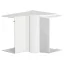 Hager LFF6011049016 Belső sarok (Sz x Ma) 110 mm x 60 mm Fehér 1 db