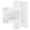 Hager BR6513089016 T-darab (Sz x Mé) 130 mm x 68 mm Fehér 1 db