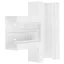 Hager BR6513089016 T-darab (Sz x Mé) 130 mm x 68 mm Fehér 1 db