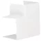 Hager LFF6006059016 Lapos konzol (Sz x Ma) 57 mm x 60 mm Fehér 1 db
