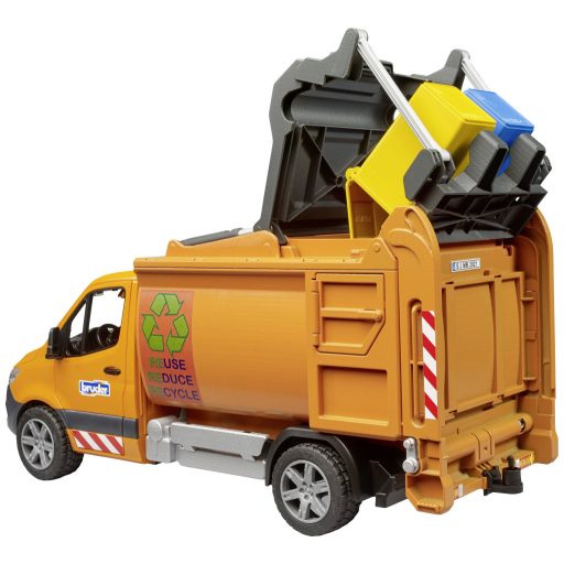 bruder Mercedes Benz Sprinter kommunális hulladékkezelés Kész modell Haszonjármű modell