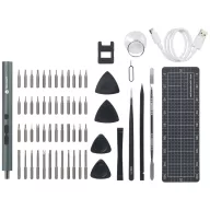   TOOLCRAFT TO-9610278 E csavarhúzó 3.7 V 350 mAh Lítium töltőkábellel, tároló dobozzal