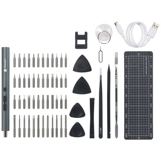 TOOLCRAFT TO-9610278 E csavarhúzó 3.7 V 350 mAh Lítium töltőkábellel, tároló dobozzal