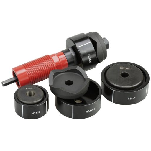 TOOLCRAFT TO-9610281 Stancoló betétek Stanzformen: Ø43-65mm (Rundes Loch)