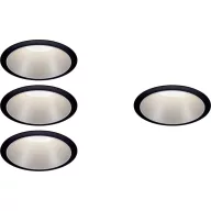   Paulmann 4064161325927 Beépíthető lámpa LED 24 W Fekete, Ezüst