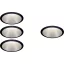 Paulmann 4064161325927 Beépíthető lámpa LED 24 W Fekete, Ezüst