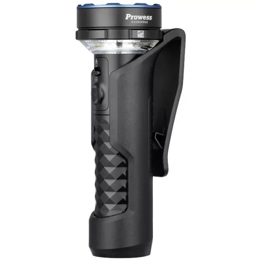 OLight Prowess Prowess LED Kézilámpa 800 lm, 1200 lm, 5000 lm Akkuról üzemeltetett 269 g Fekete
